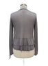 J. Jill · Button Up Cardigan Tiered Detail · Medium · Gray