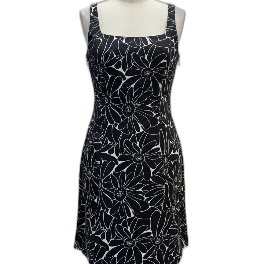 RalphLauren · Dress · 14 · BlackWhite Floral