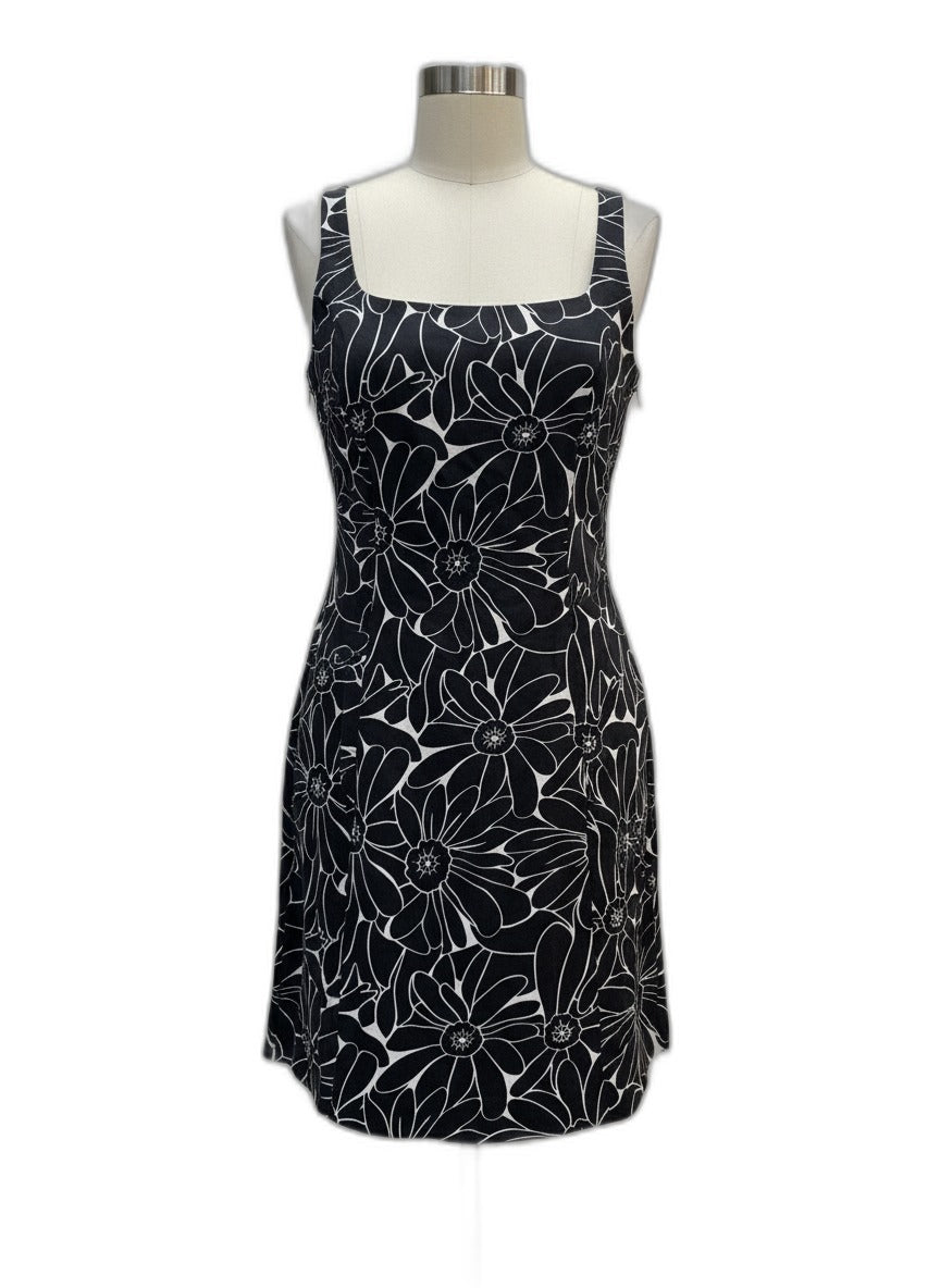 RalphLauren · Dress · 14 · BlackWhite Floral