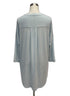 Anthropologie · Blue Tassel 3/4 Sleeve Tunic Top · XLarge · BabyBlue
