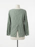 Cut Loose · Sage Gray Plaid Blouse · Large · Sage Gray Plaid