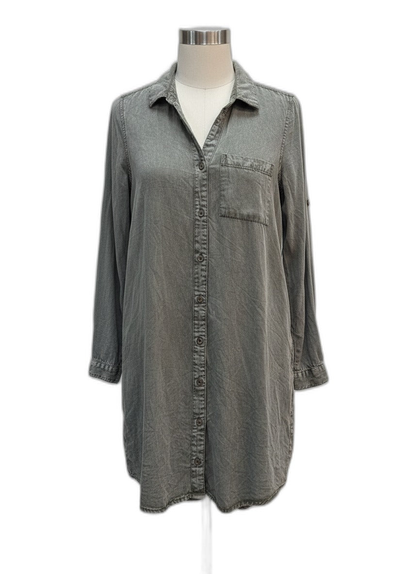 Thread&Supply · ShirtDress · Medium · Olive