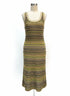 Anthropologie · Loose Knit Sleeveless Dress · Small · BrownLime