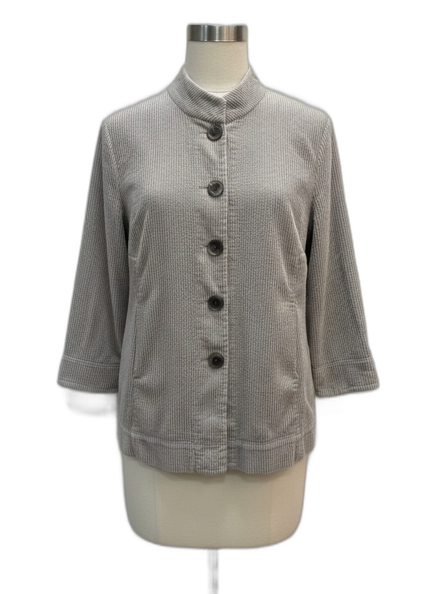 J. Jill · Corduroy Jacket · XSmall · Light Gray