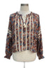 Sundance · Blouse · XLarge · RustFloral