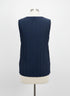 Alfani · Textured Sleeveless Top · Small · Navy
