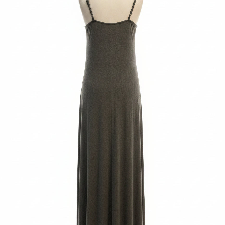 Madewell · Spaghetti Strap Dress · Large · Moss