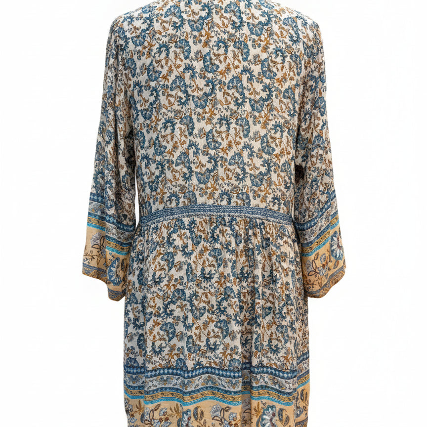 NorthStyle · Shirt · XLarge · CreamBlue Paisley