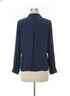 Style&Co · Roll Tab Shirt Twist front · XLarge · Navy