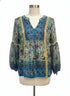 Sundance · Sage Carrina Blouse · XLarge · GreenGold