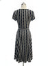 Donna Morgan · Wrap Dress · 12 · BlackCream