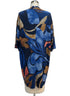 Chico's · Open Drape Cardigan · Medium · NavyMulti