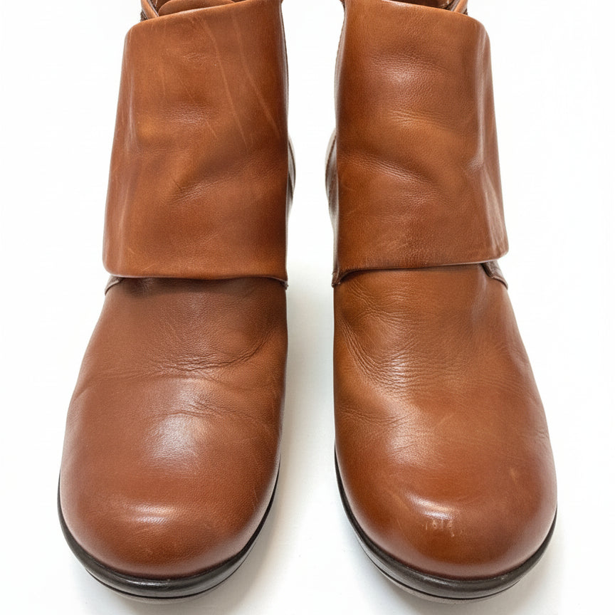 Dansko · Romy ankle boots · 7.5 · Caramel Leather