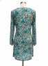 Sahalie · Boho Chic Dress · Large · TealLime Floral Print