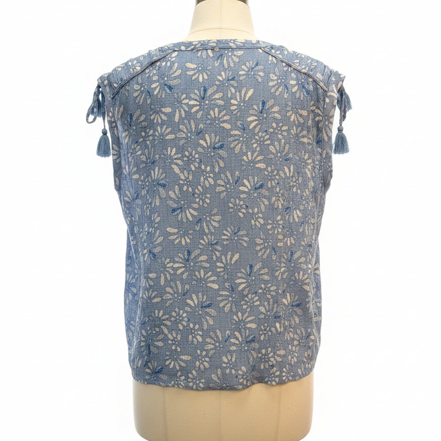 Zac&Rachel · Zac&Rachel · Boho Top · Large · SkyBlue · LARGE · SkyBlue
