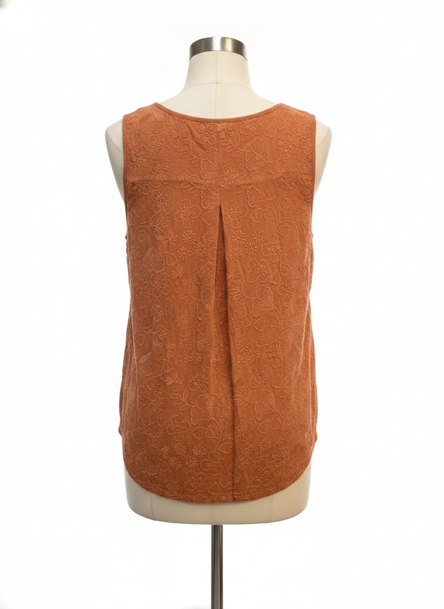 Gudrun Sjödén · Terracotta Embroidered · Large · Terracotta