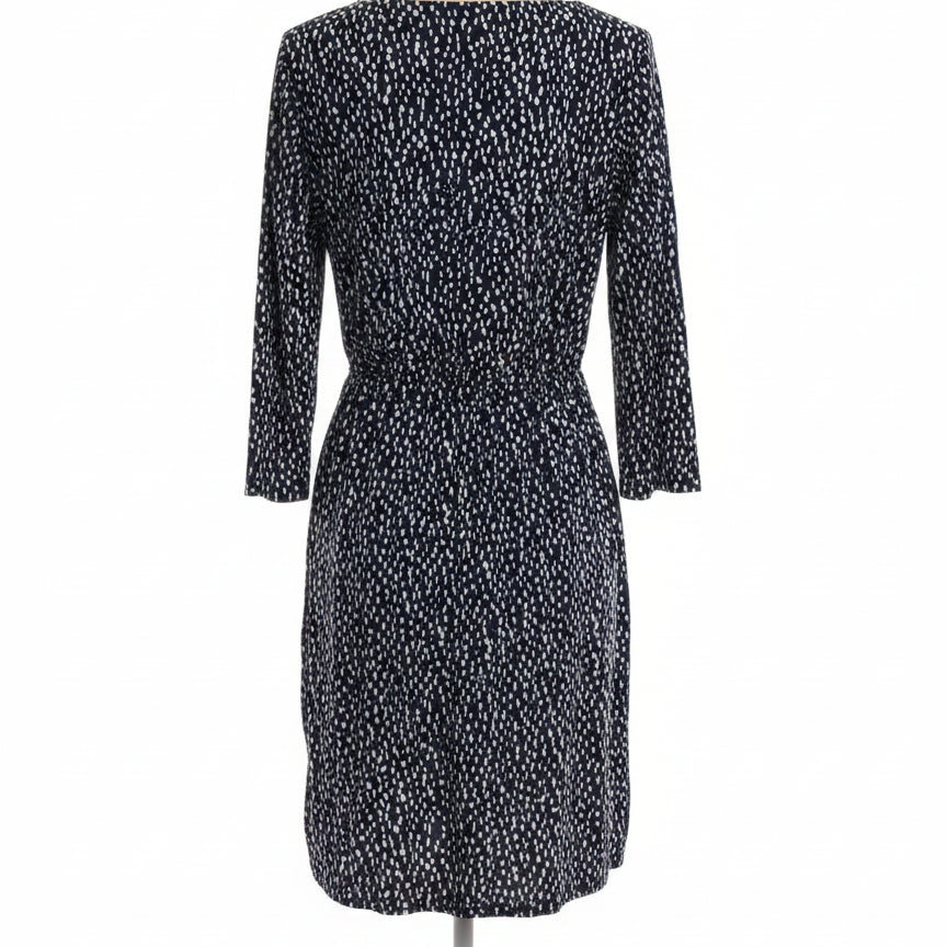 Bass · Longsleeve Dress · 1X · NavyWhite