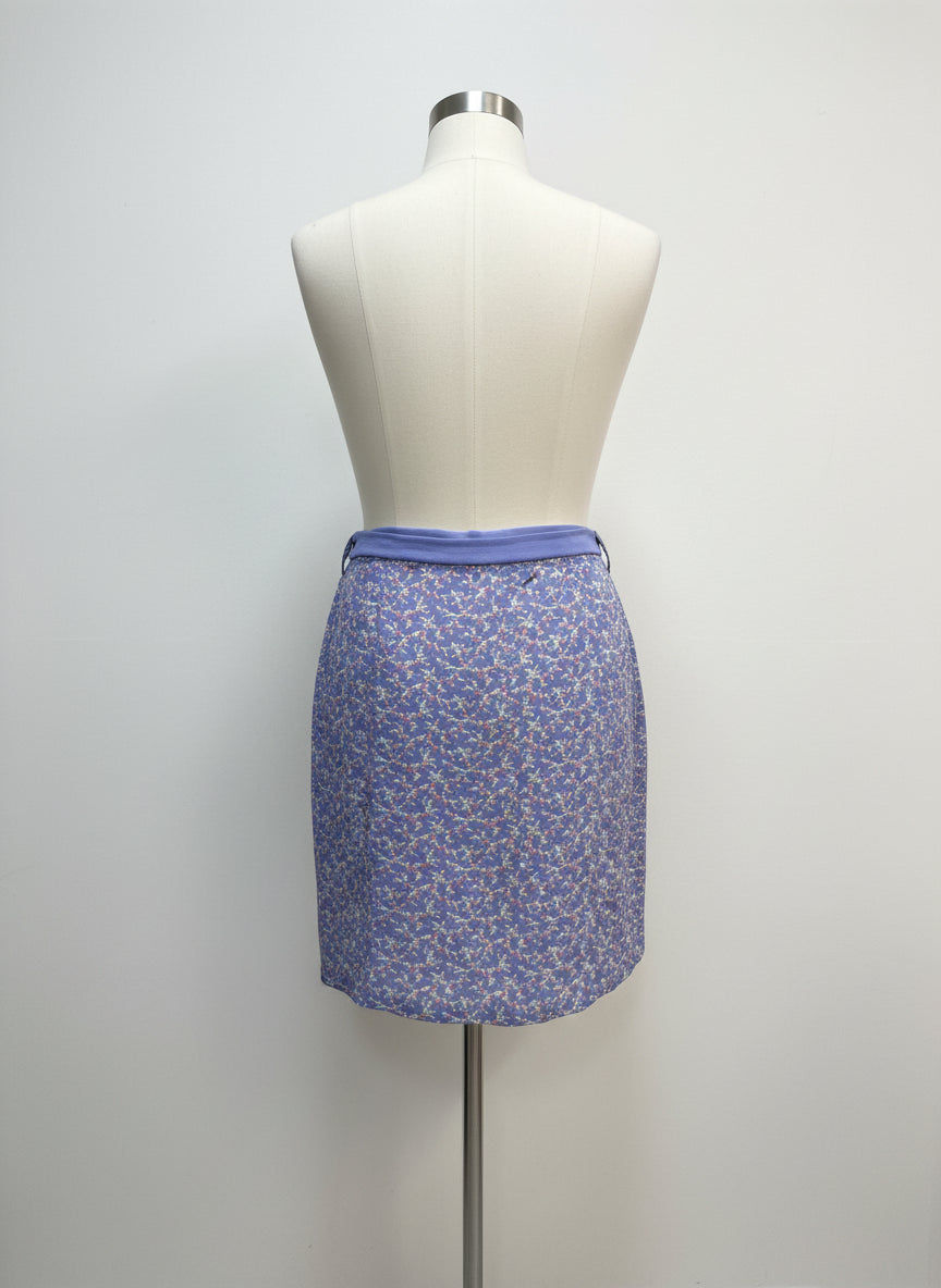 April Cornell · Skirt · Small · PurpFloral