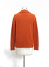 LandsEnd · Wool Cardigan · XL/1X · Spicy Orange