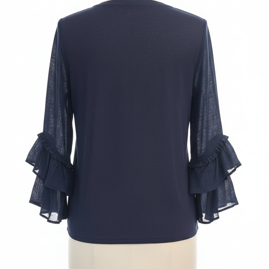 INC · Princess Sleeves · Large · Navy