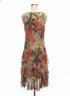 RobbieBee · Sleeveless Dress Ruffle Detail Bottom With Tie · 6 · ButterGreen