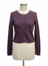 Cut Loose · Button Up Cardigan · Large · Aubergine