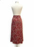 Chris&Banks · Paisley Maxi Skirt · 14 · GarnetGreen