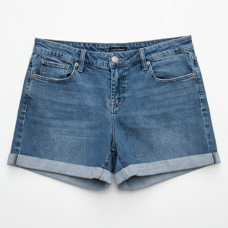 LuckyBrand · Cuffed · 6 · Denim