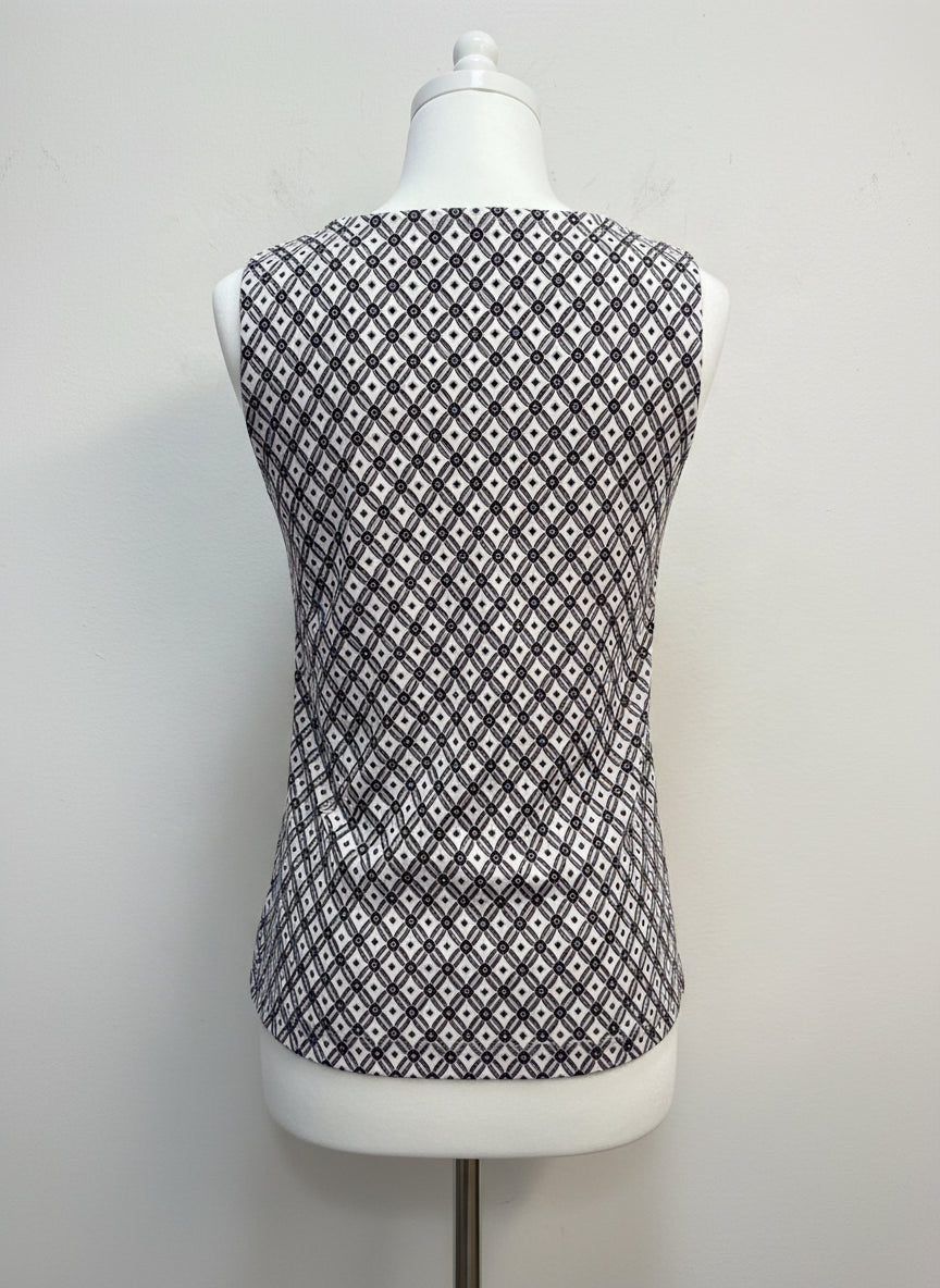 WHITEHOUSEBLACKMARKET · Geoprint · Small · White/Black
