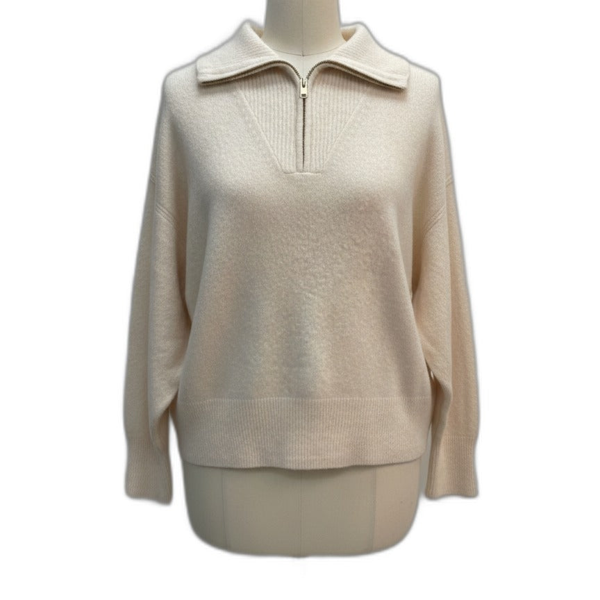J Crew · Alpaca Blend · 2X · Cream