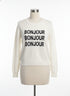 Karl Lagerfeld · Bonjour Bonjour Bonjour · Large · WhiteBlk