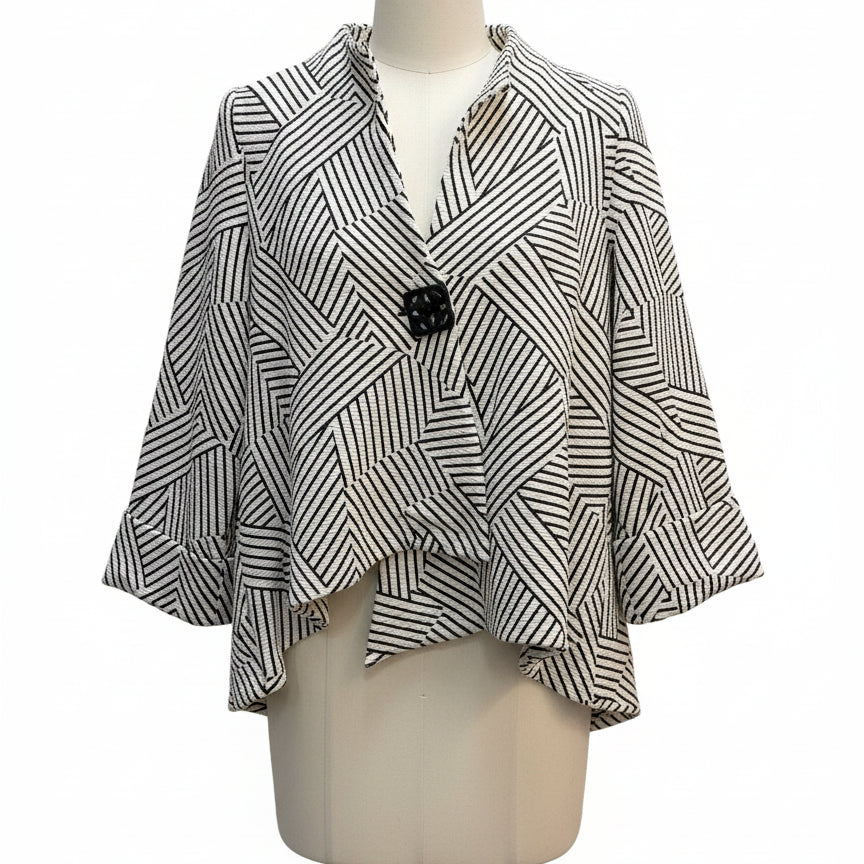 IC by Connie K · Jacket · Medium · WhiteBlk