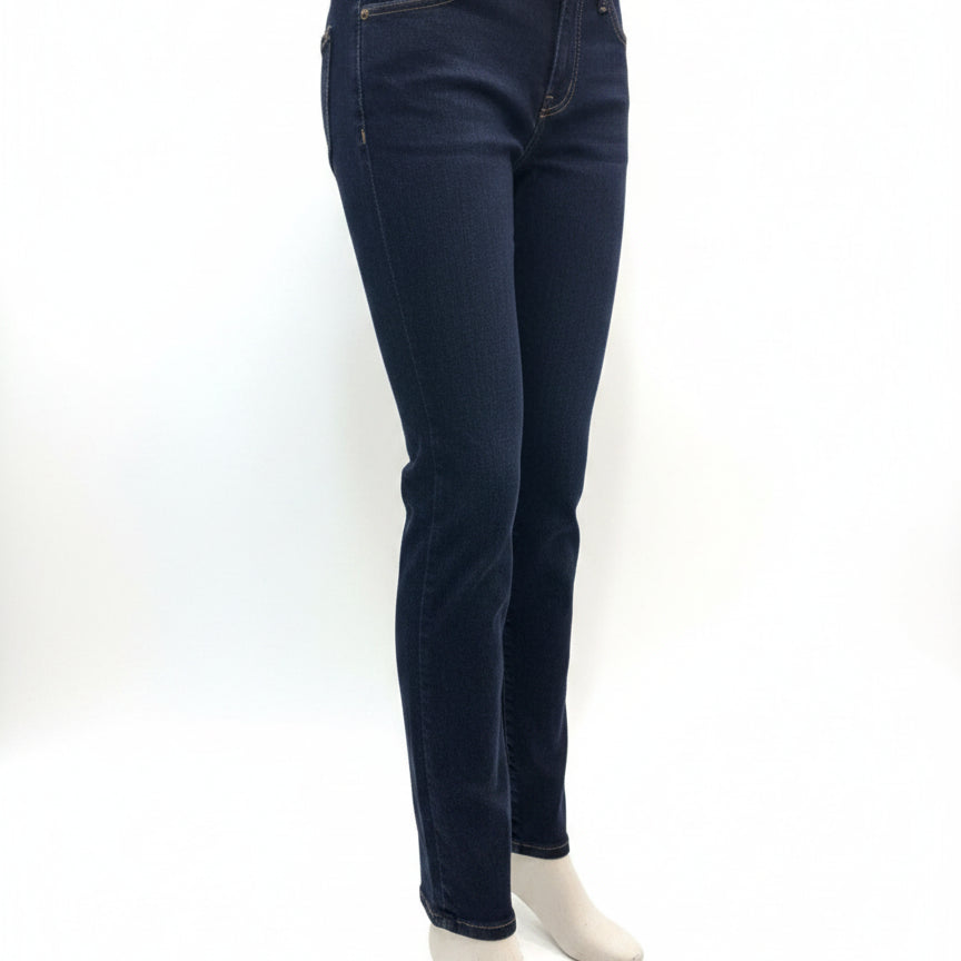 Ralph Lauren · Straight Leg Jeans · 6 Petite · Dark Denim