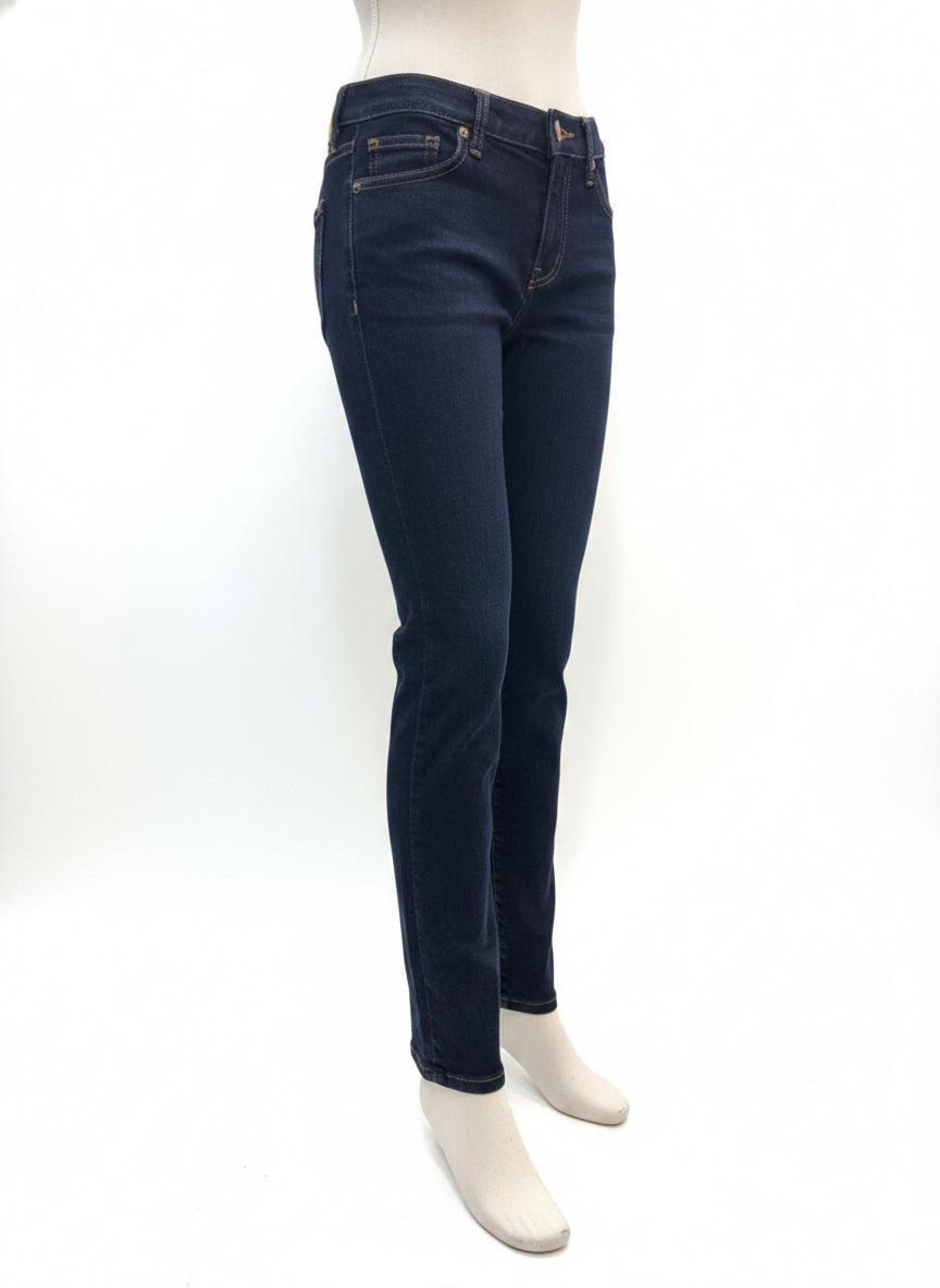 Ralph Lauren · Straight Leg Jeans · 6 Petite · Dark Denim