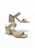DolceVita · Paily Chunky Heel, Braided detail · 7 · Gold