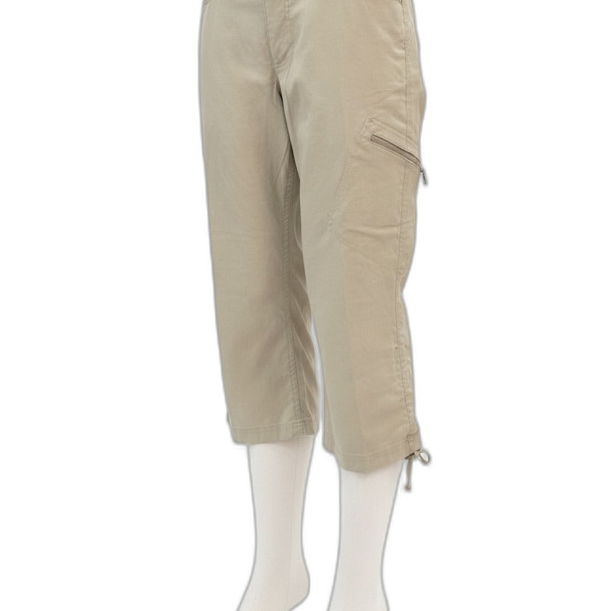 Eddie Bauer · Active Capris · 12 · Beige