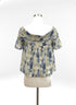 Anthropologie · Twist Front · Small · Blue Green