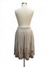 Anthropologie · Blue Tassel · Large · Beige Floral