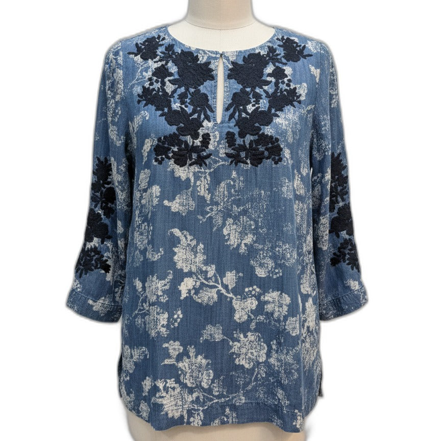 Chico's · Blouse · Large · Blue