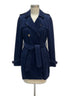 L.L.Bean · Belted Double Breasted · Small · Navy