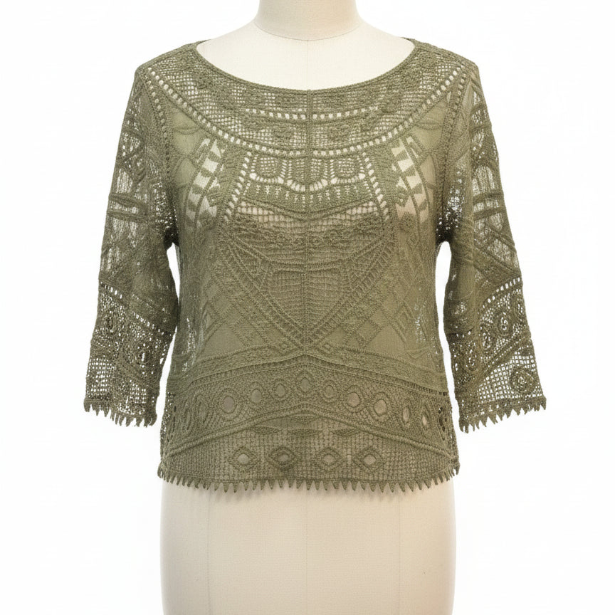 UltraPink · Blouse · Medium · Olive