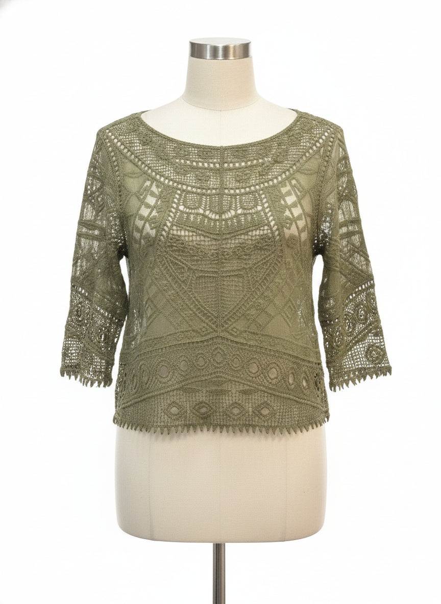 UltraPink · Blouse · Medium · Olive