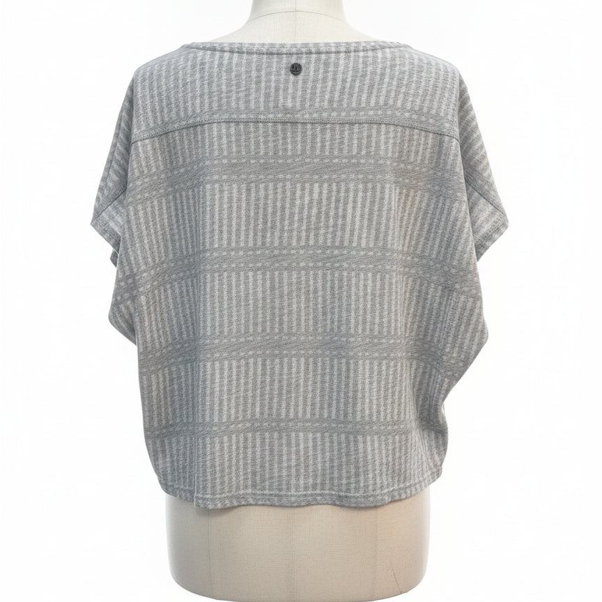 PrAna · Cap Sleeve Top · Medium · LightGray