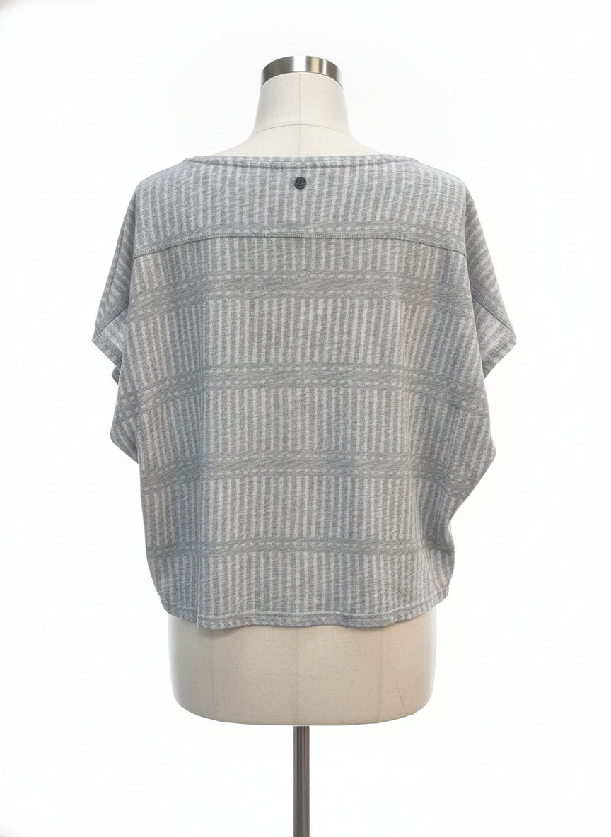 PrAna · Cap Sleeve Top · Medium · LightGray