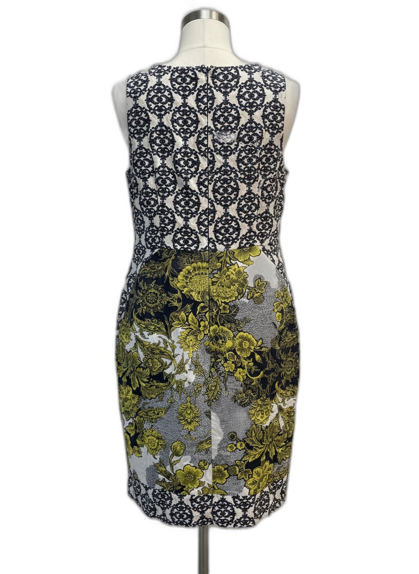Weston Wear · Floral Medallion Print · 10 · BlkYellow