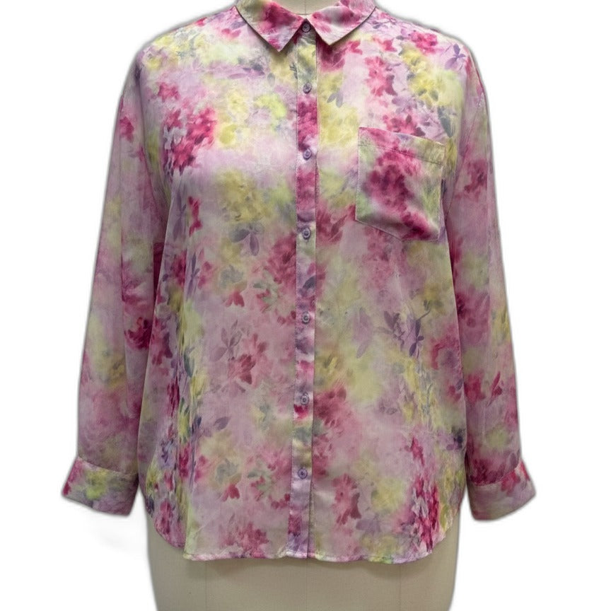 The Clothes Rack · Long Sleeve Shirt · 2X · Pastels