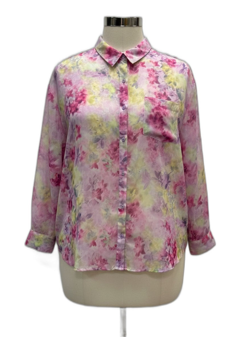 The Clothes Rack · Long Sleeve Shirt · 2X · Pastels