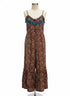 Natural Life · Embroidered Floral · Small · BrownBlue