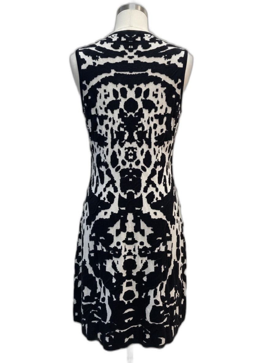 Adelyn Rae · Dress · Medium · BlackTan Textured