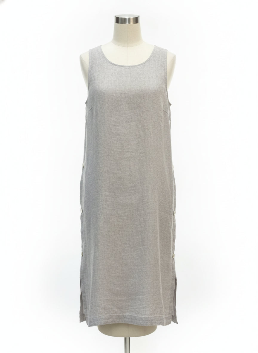 Habitat · Sleeveless Dress · Medium · Light Gray